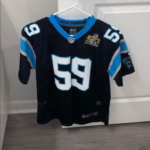 Caroline panthers jersey (youth)